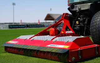 Trimax procut s5 attached to tractor