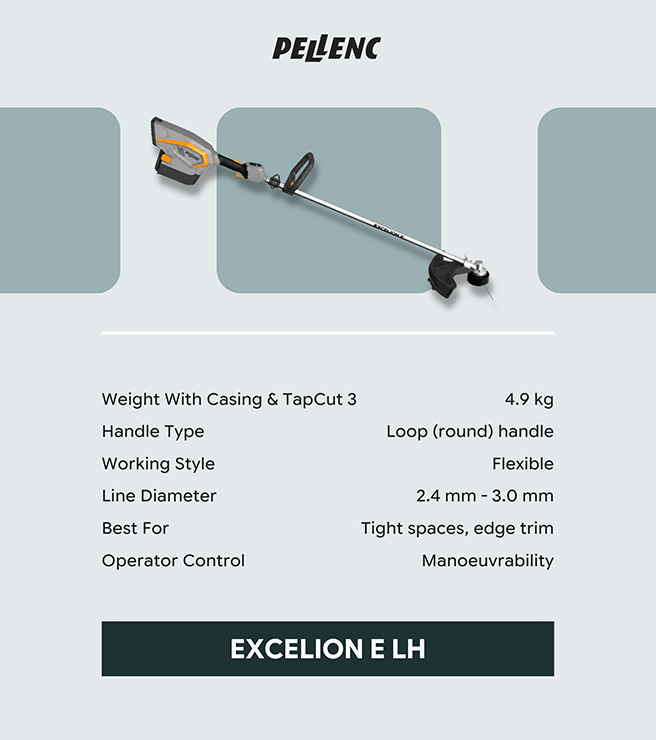 Hedge trimmer commercial landscaping equipment bush cutter Pellenc UAE