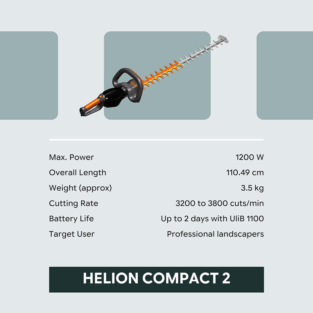 Pellenc Helion landscape equipment UAE
