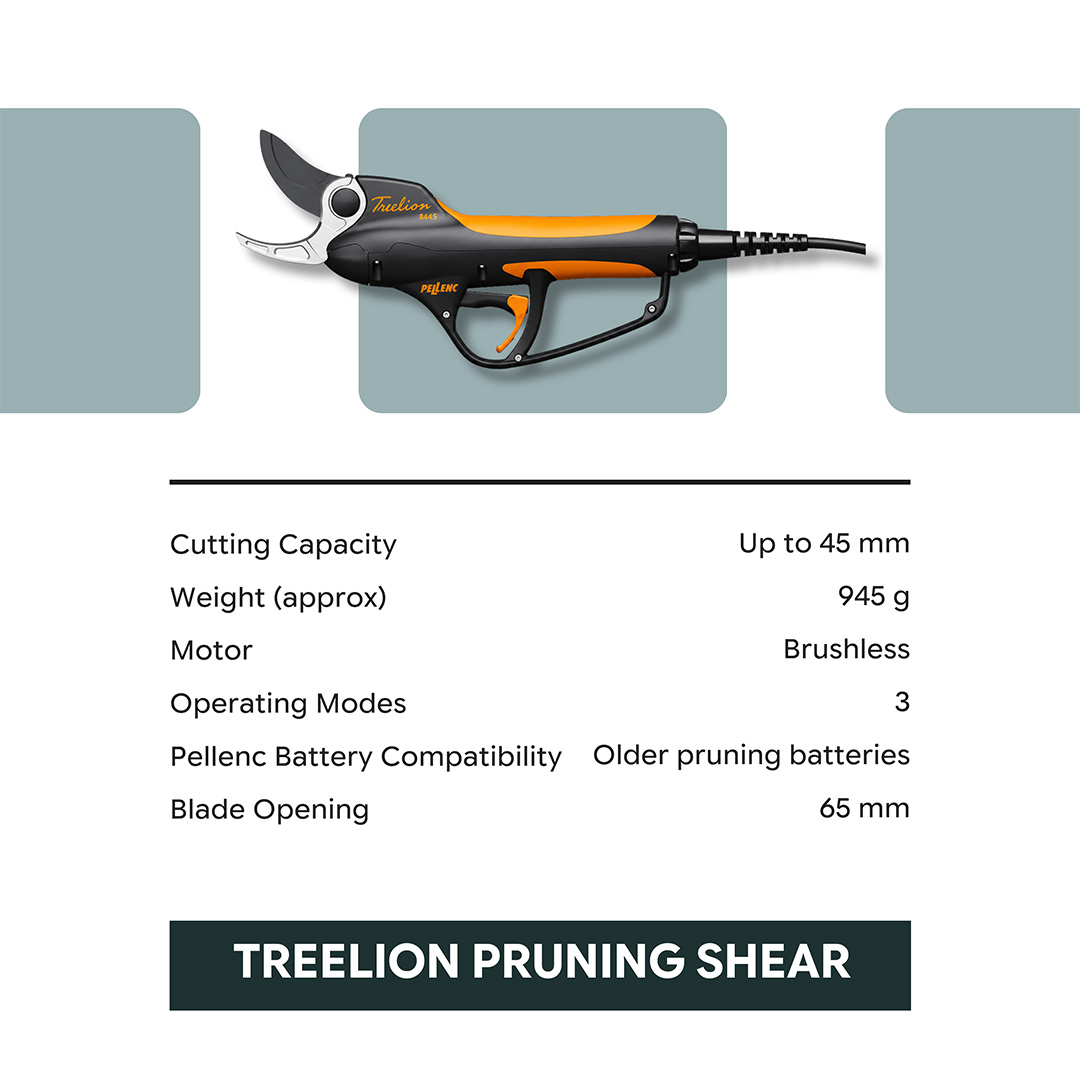 Pellenc Treelion Pruning Shear landscape maintenance equipment UAE commercial landscaping products