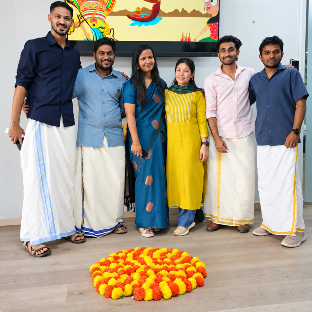 Onam celebration at orient irrigation services Sharjah and Dubai
